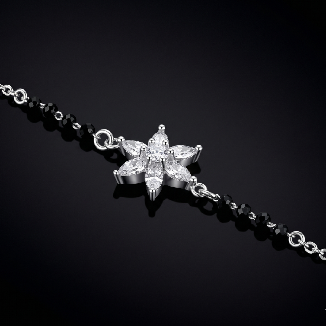 Black Spinel Crystal Bracelet