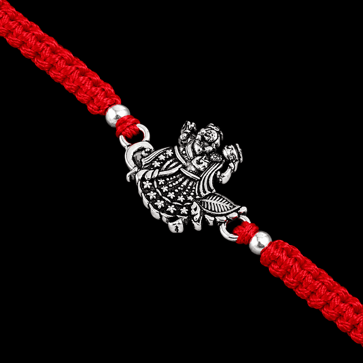 925 Silver Radha Krishna Rakhi