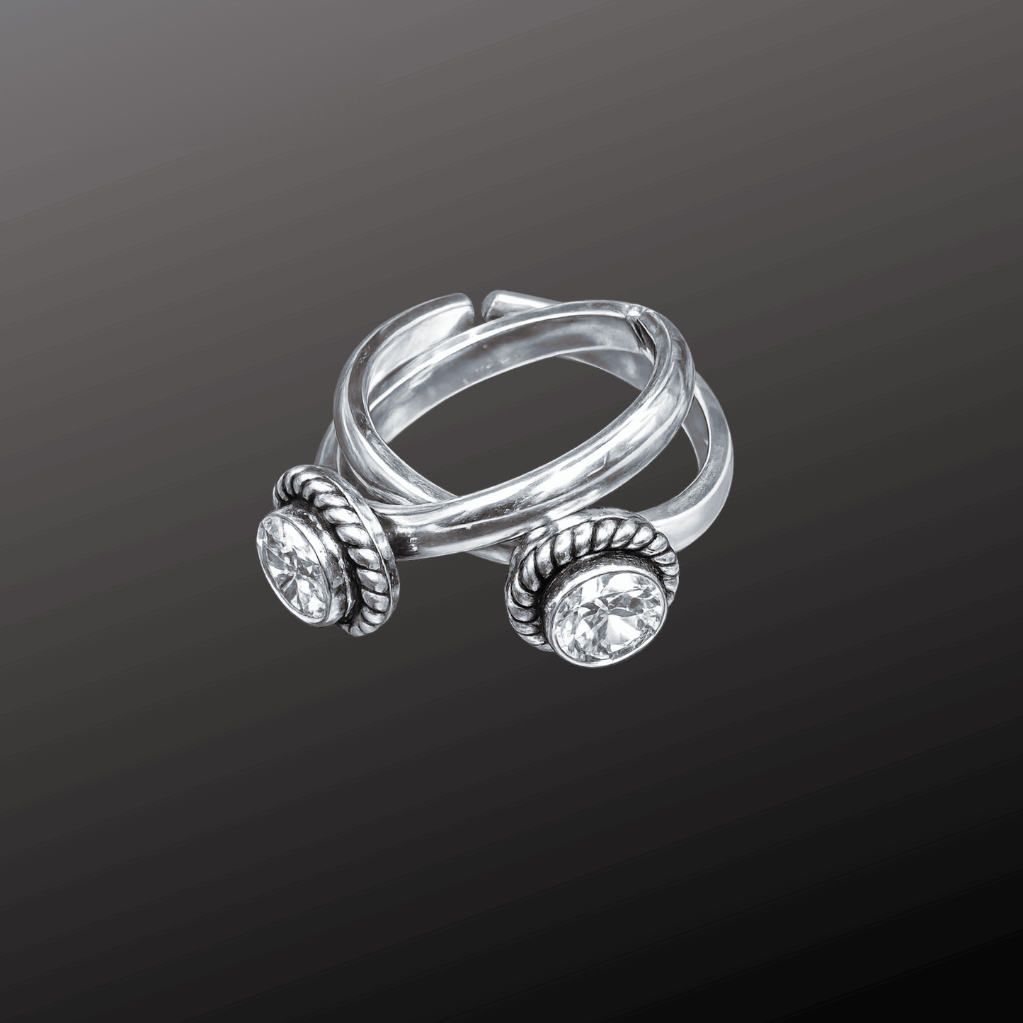 Daily Wear 925 Silver Adjustable Toe Ring