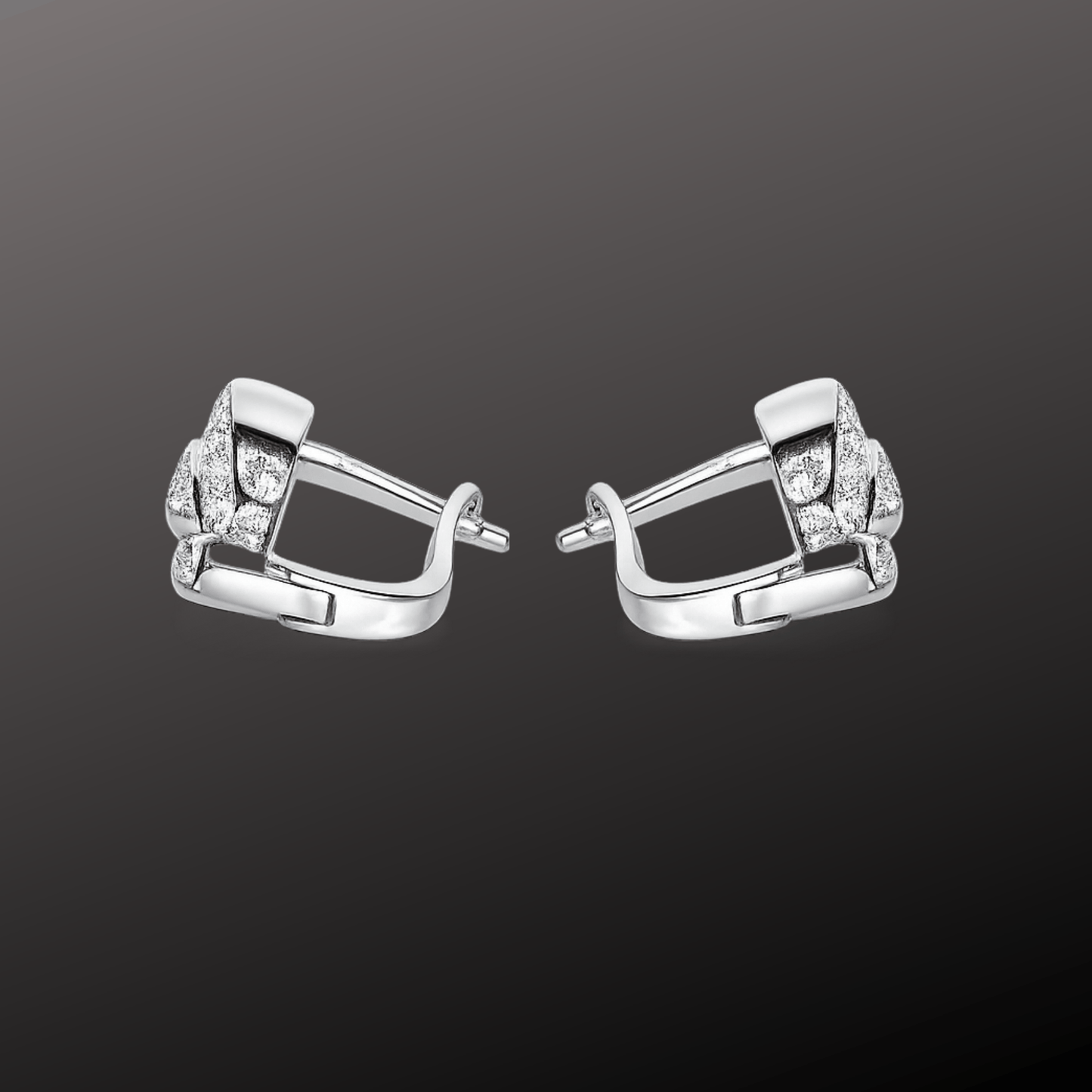 925 Silver Party Wear Leaf Drop Earrings
