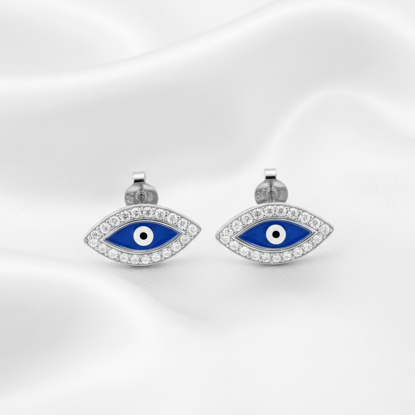 Evil Eye 925 Silver Studs