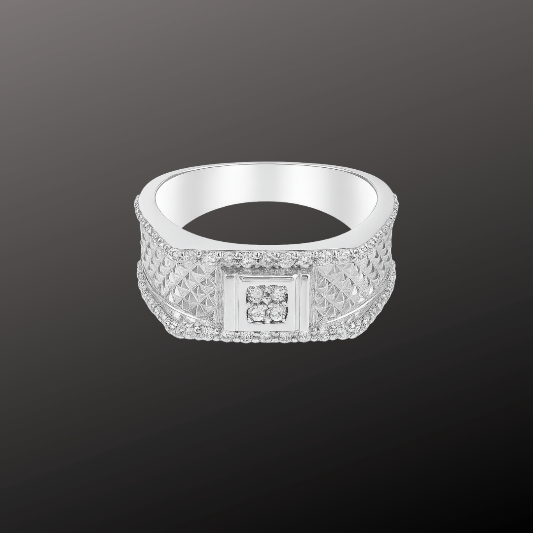 Geometric 925 Silver Band