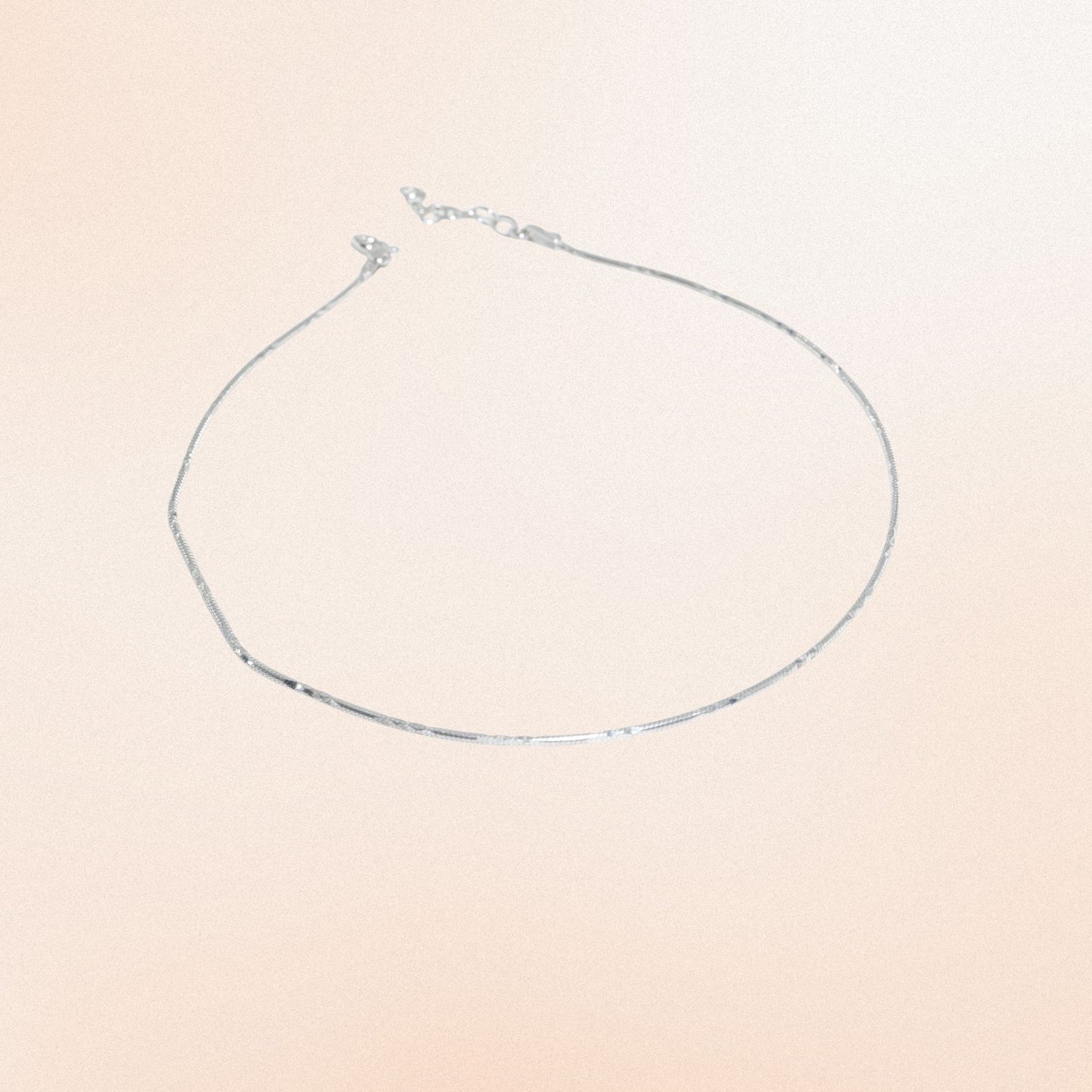 925 Sterling Silver Chain Anklet for Women