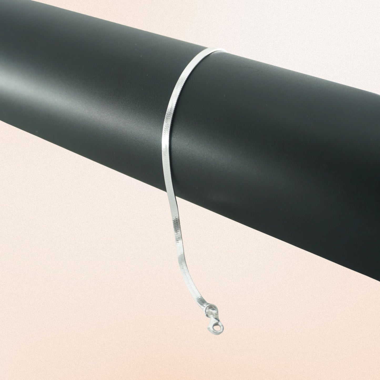 925 Sterling Silver Snake Anklet for Women