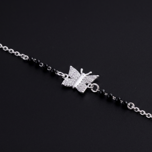 Black Onyx Butterfly Bracelet