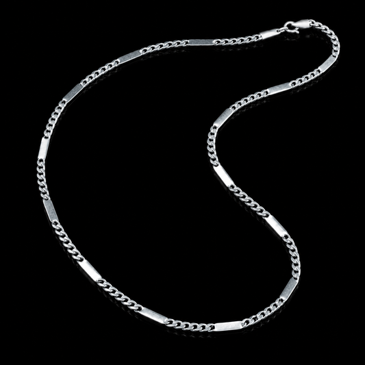 Premium 925 Sterling Silver Men's Chain Necklace