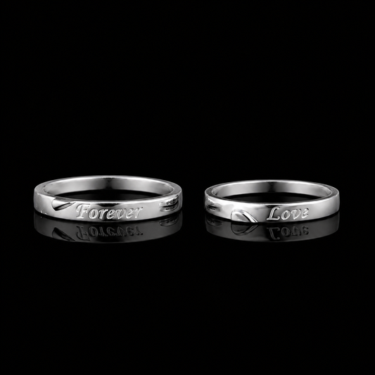 Forever Love Couple Rings