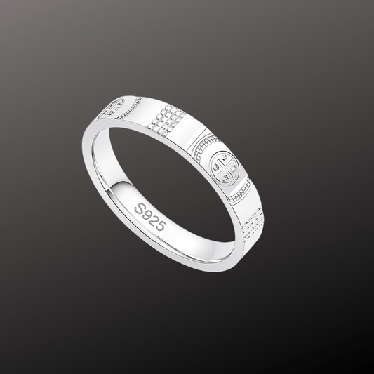 925 Silver Intricate Band Ring