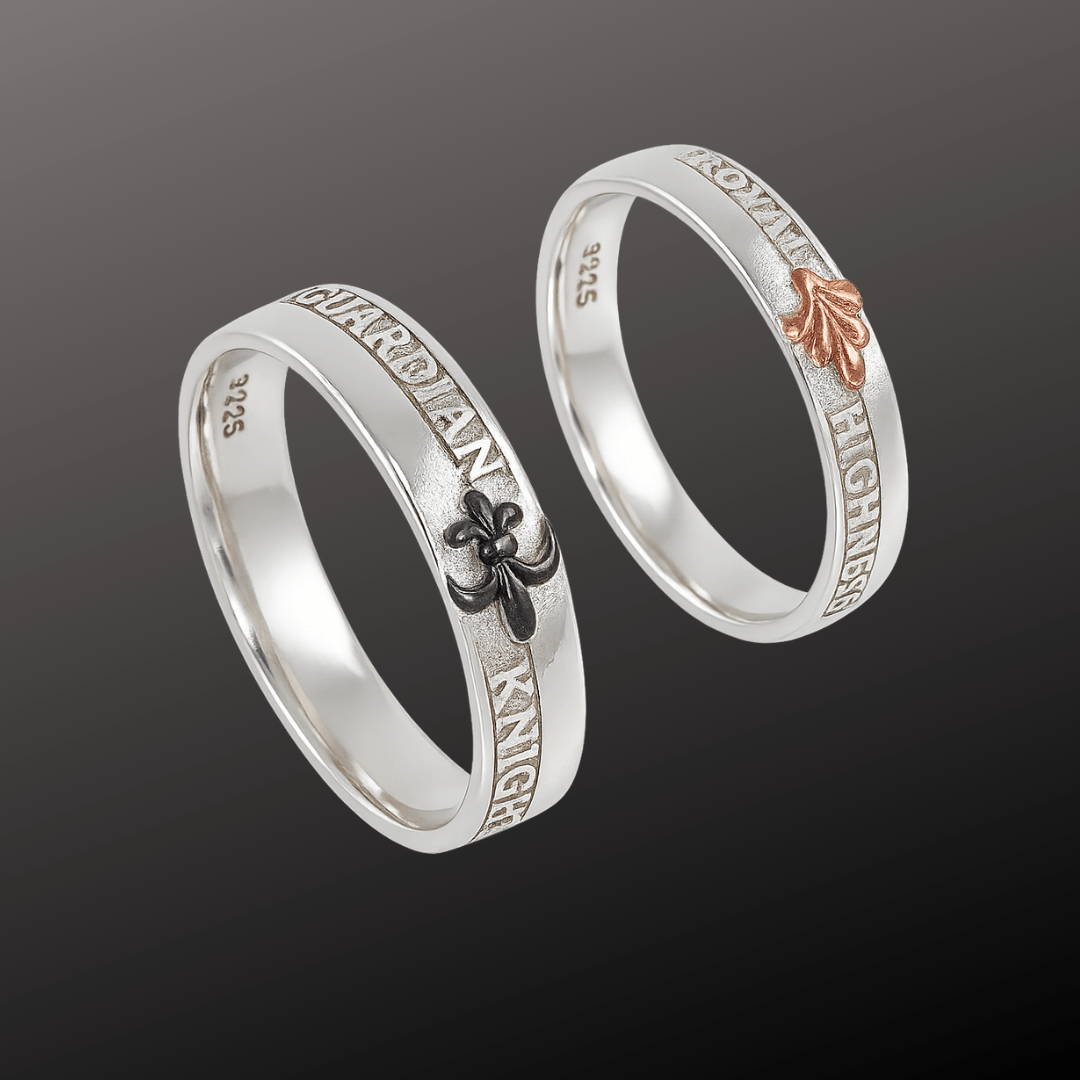 King & Highness Couple Rings