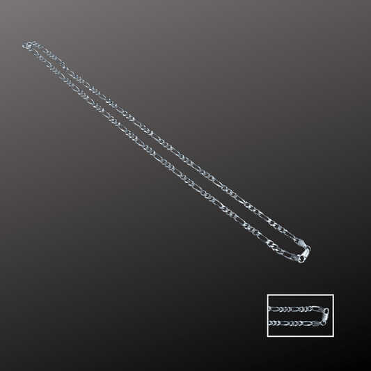 Men’s 925 Silver Figaro Chain