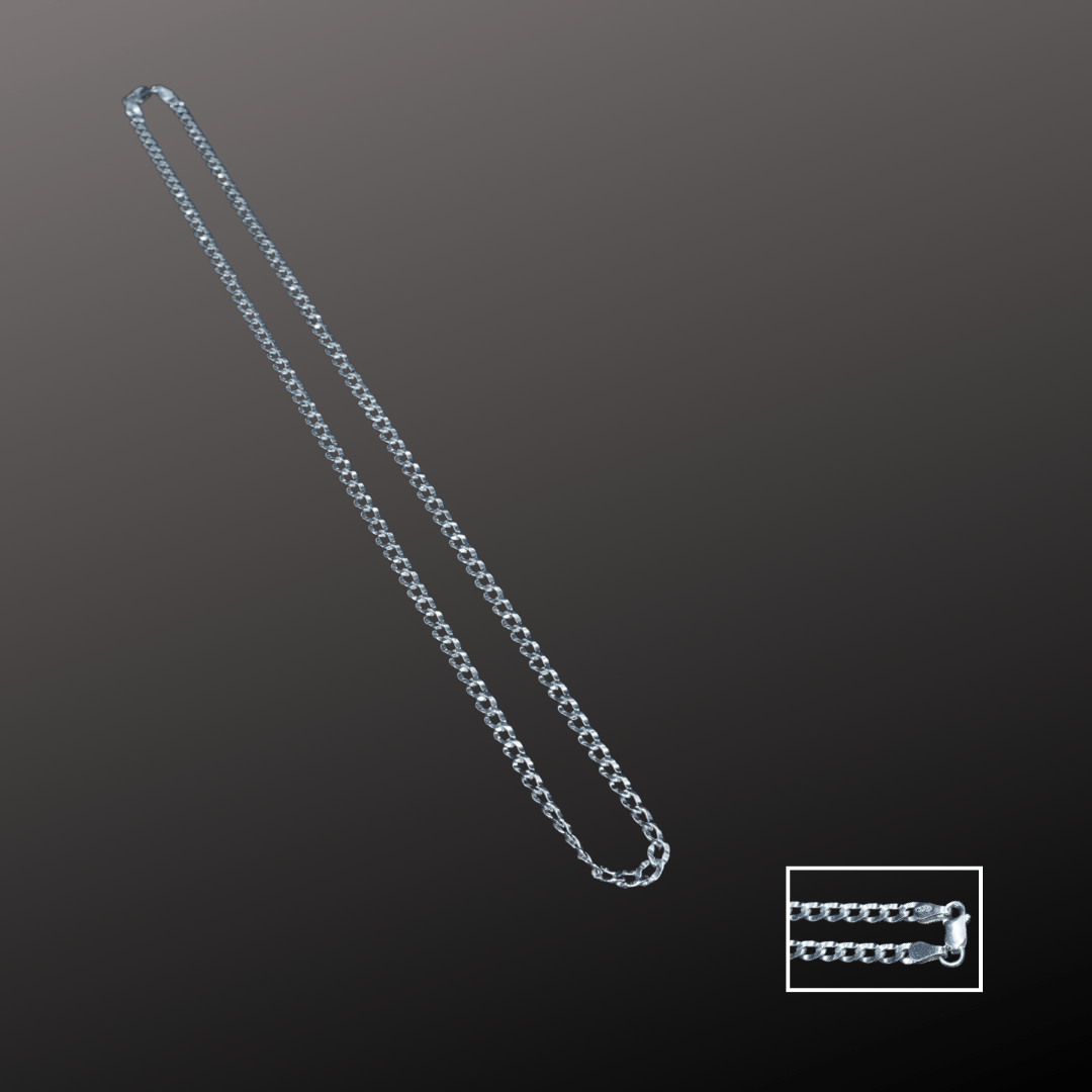 Minimal Men’s 925 Silver Chain