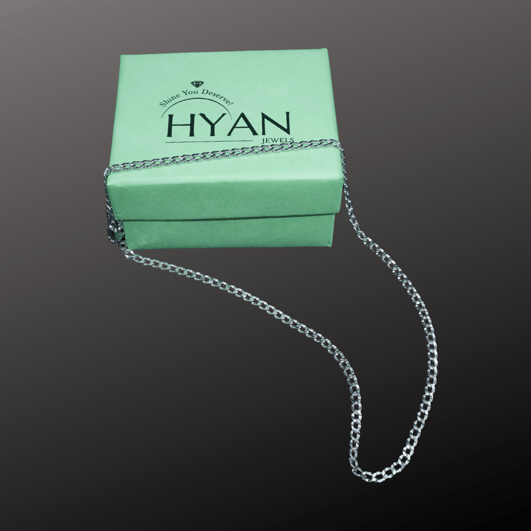 Minimal Men’s 925 Silver Chain