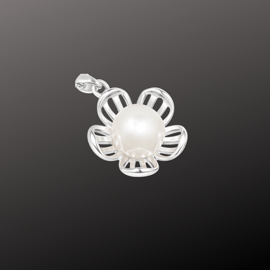 925 Silver Pearl Chain Pendant for Women
