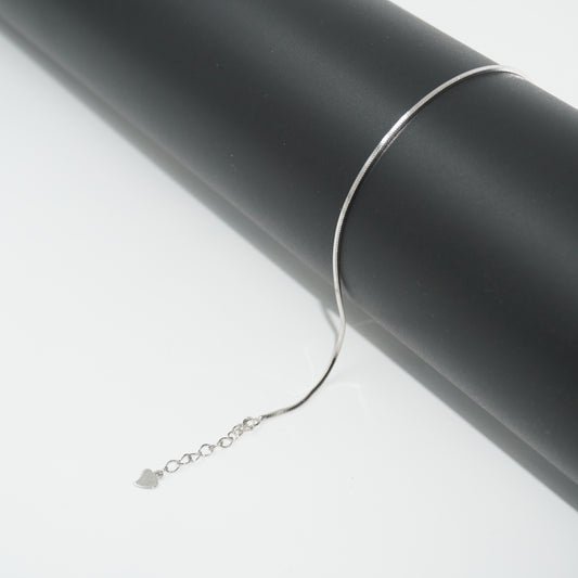 Thin Chain 925 Silver Anklet