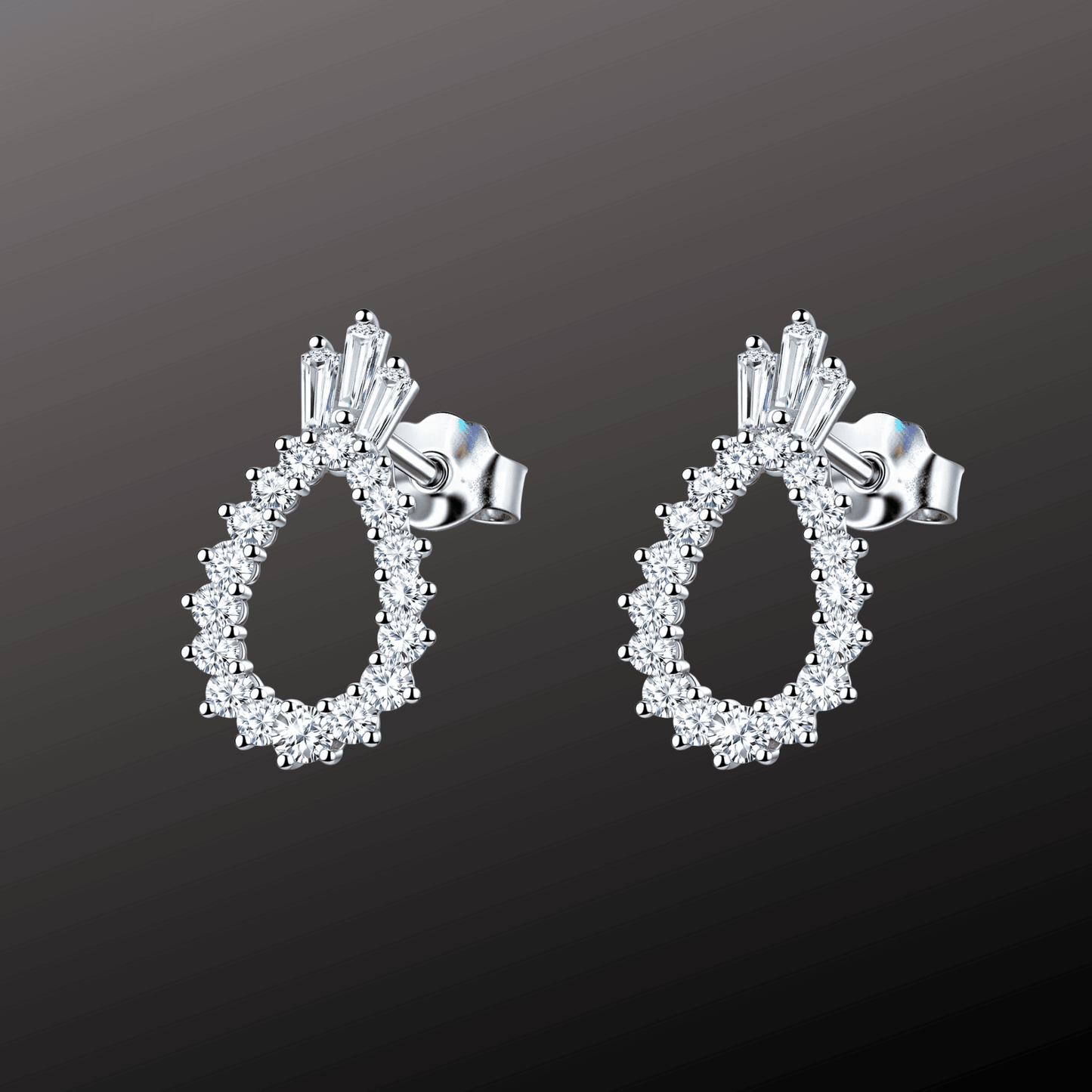 925 Sterling Silver Hoop Earrings for Women
