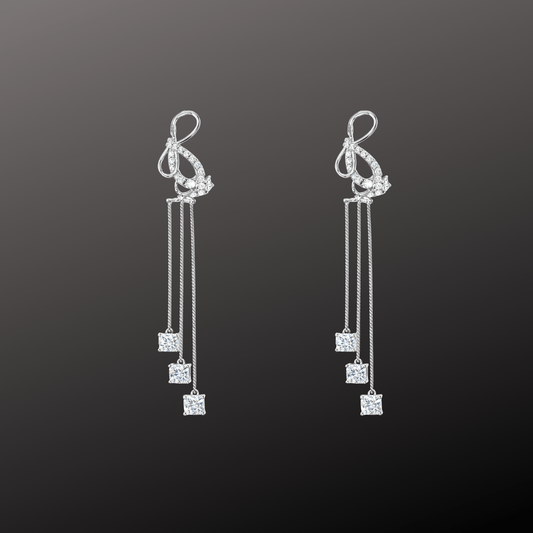 925 Silver Party Wear Earrings