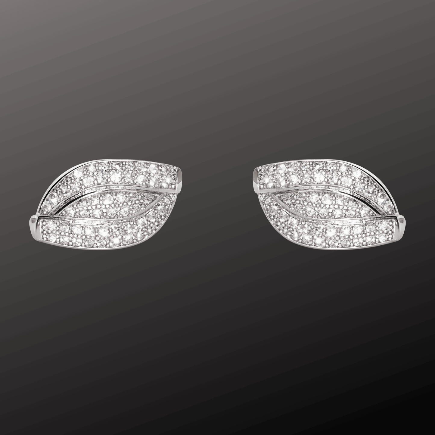 925 Silver Party Wear Leaf Drop Earrings