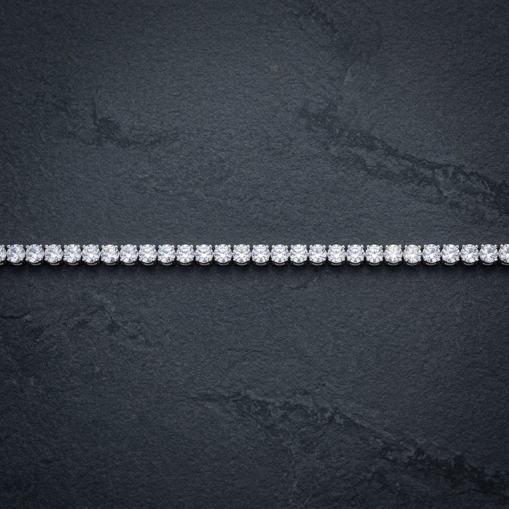 925 Silver Premium Sparkle CZ Bracelet