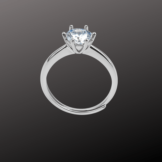 Adjustable Aura Diamond Ring